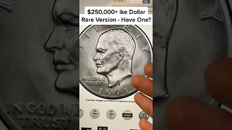 $250,000+ RARE DOLLAR COIN FROM 1971: WHAT HAPPENED??