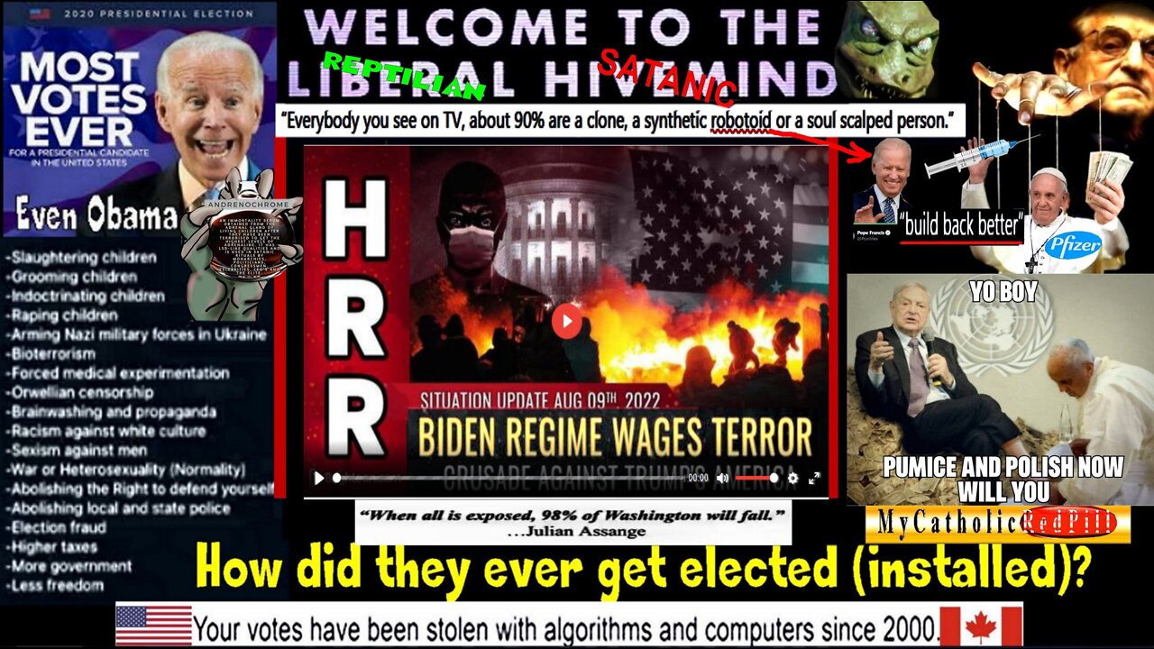 Situation Update, Aug 9, 2022 - Biden regime wages TERROR CRUSADE against Trump's America