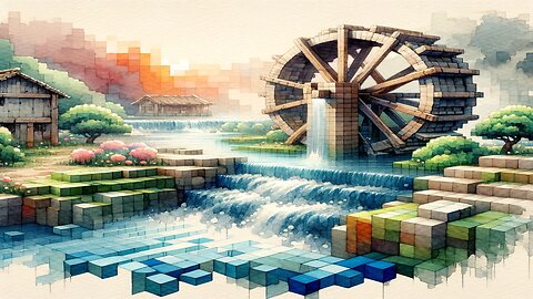 Kabbalah Block E11- Giant Water Wheels and Precision Gear Madness