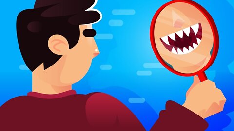 What If You Woke Up With Shark's Teeth -- FUNNY ANIMATION