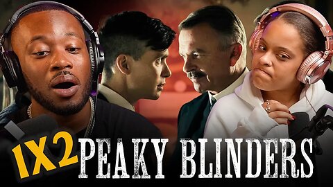 Peaky Blinders 1X2 FIRST TIME REACTION!! THINKING is important!!