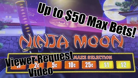 Viewer Request Video - Ninja Moon - Blue Collar Slots