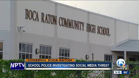Social media threat investigation
