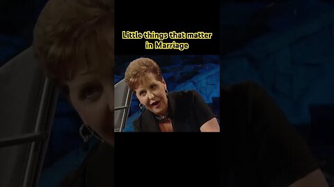 Little things that matter in Marriage 💍 | #joycemeyer #trending #marriage #youtubeshorts #religion