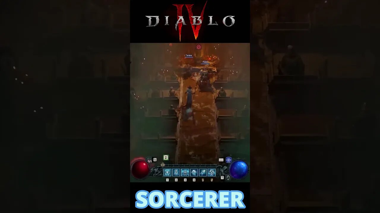 SORCERER GAMEPLAY DIABLO 4