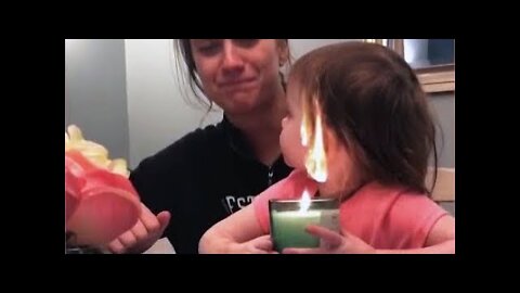 Kids and Babies Blowing out Birthday Candles FAILS Funniest Home Videos