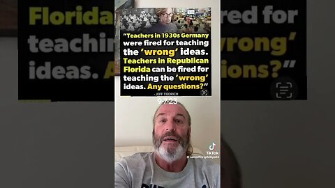 #Fired #Teaching Wrong Ideas? #USA #Florida #DeSantis #Republican #America