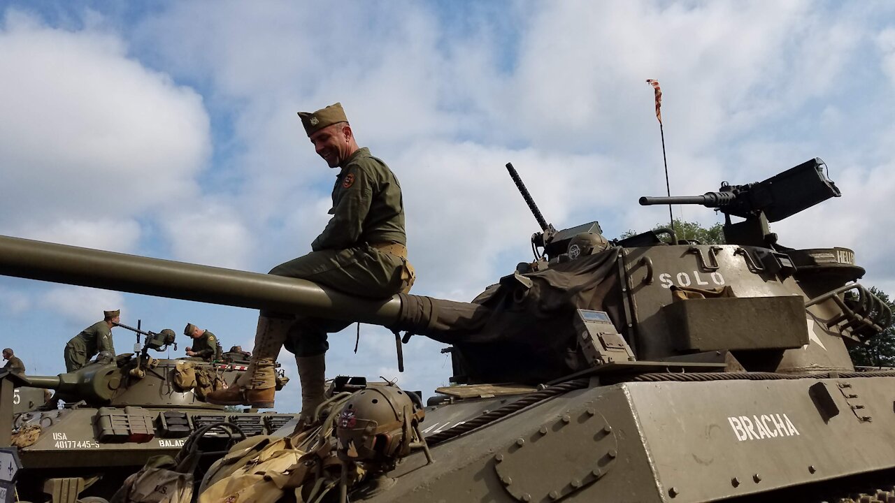 D-DAY REENACTORS Conneaut, OH - Profound Images + ABIDE WITH ME