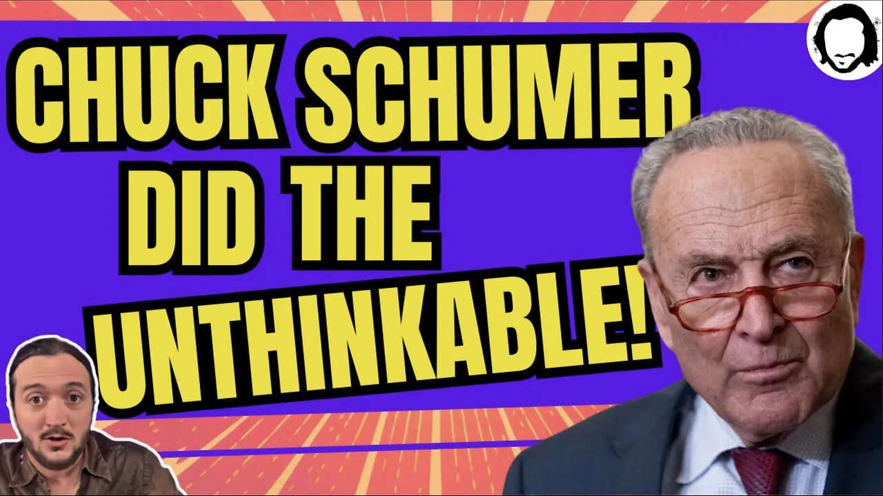 WATCH: Chuck Schumer Gives A Televised Pitch To Support Genocide