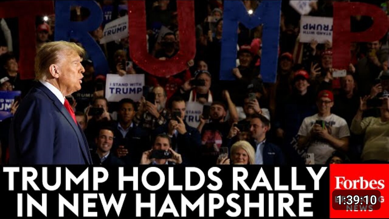 President Trump in Manchester, NH