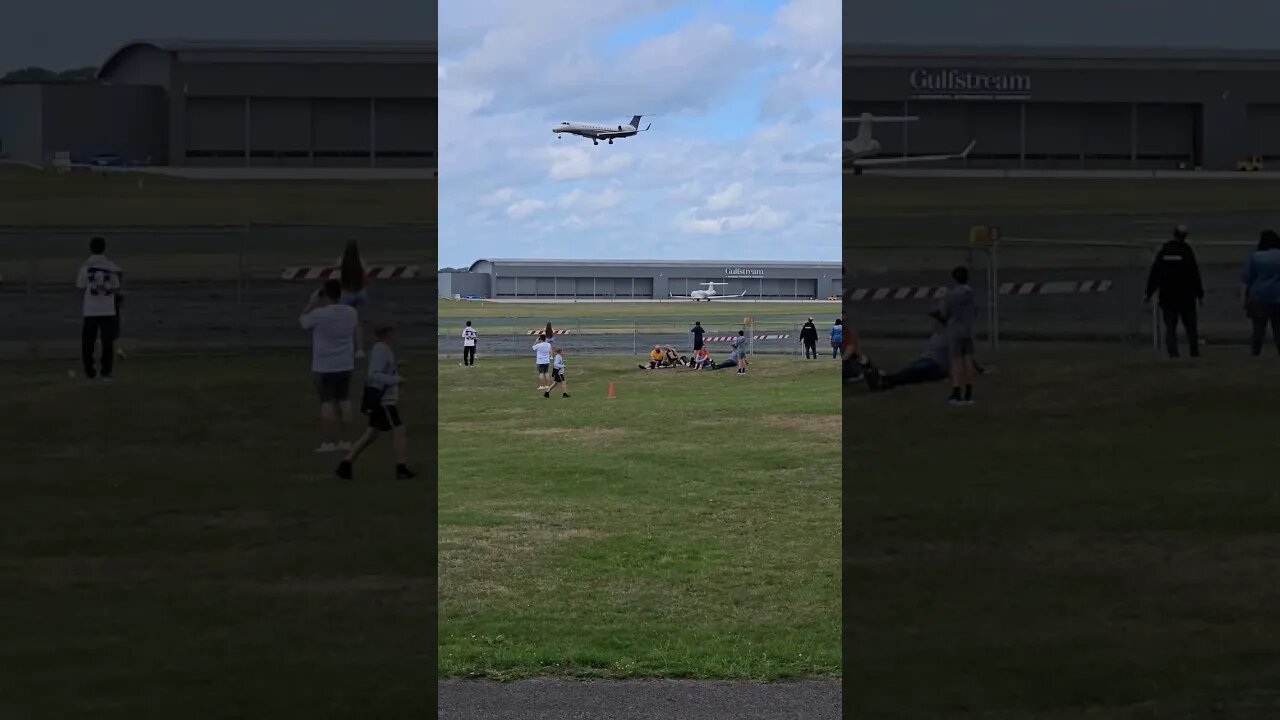Private Jet Coming Into Land. Life Of The One Percenters #jett #jet #plane