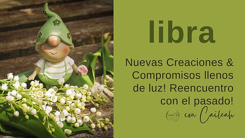 Libra ♎ Nuevas creaciones y compromisos lleno de luz! Reencuentro con el pasado!