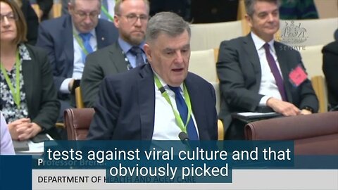 Clueless on how Covid was diagnosed. Shut down country anyway. - Senate Estimates 1.6.23