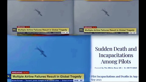 Multiple Airline Failures Result In Global Tragedy Vaxxed Pilots Apocalyptic Predictive Programming