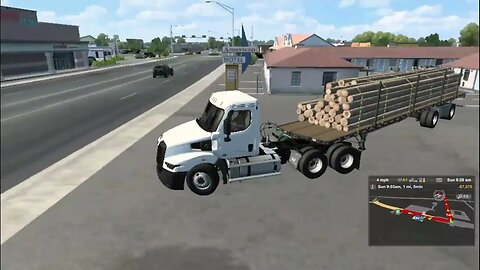 #shorts Moving Log In American Truck Simulator - Truck Videos