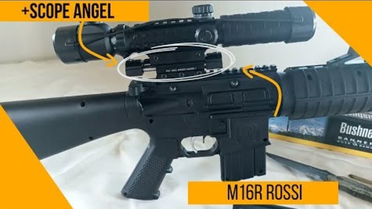 VEJA O SECREDO para INSTALAR CORRETAMENTE o SCOPE ANGEL na sua M16R Rossi. (PASSO a PASSO - SIMPLES)