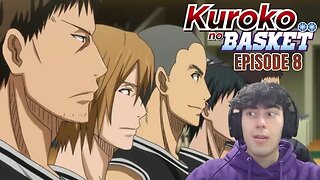 INSANE DEFENSE | Kuroko no Basket Ep 8 | Reaction