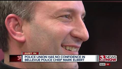 Bellevue Police union has 'no confidence' in Chief Mark Elbert