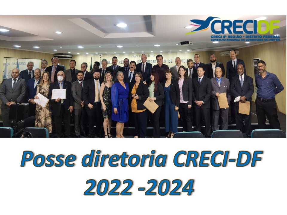 Posse diretoria CRECI-DF 2022-2024 #df #brasilia #imoveis #mercadoimobiliario #corretor #imobiliaria