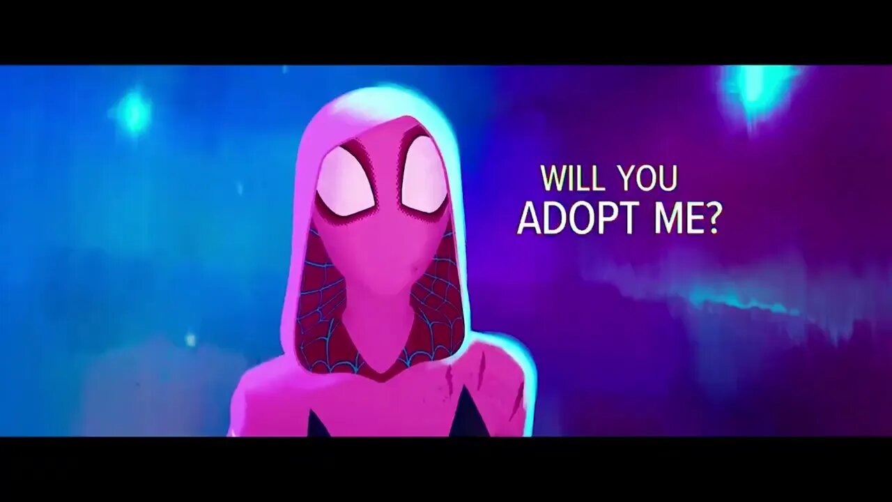 SPIDER MAN ACROSS THE SPIDER VERSE "Gwen Stacy Meets Spider Woman" (4K ULTRA HD) 2023