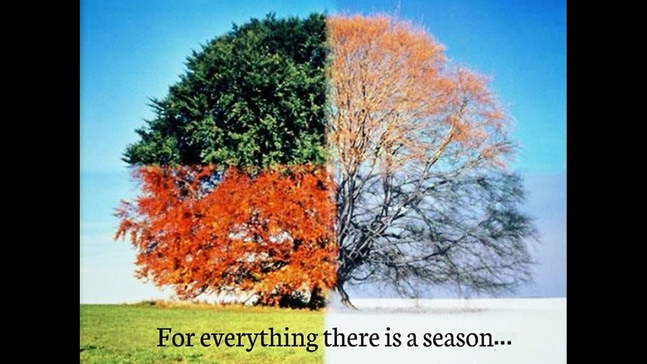 Ecclesiastes 3: 1