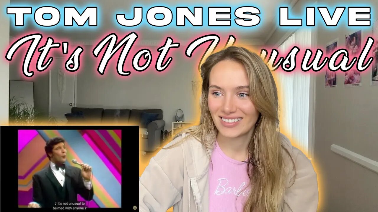 Tom Jones Live On The Ed Sullivan Show! I See It For The First Time!!! It's Not Unusual!