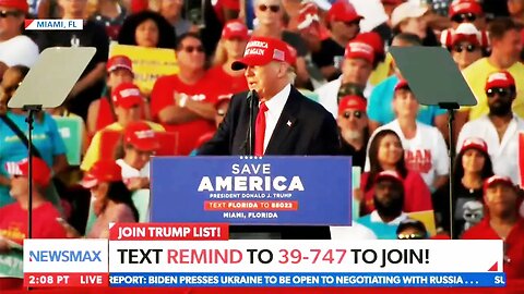 Dripping Wet Trump Completely Soaked at Horrifying Rally