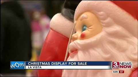 Massive Christmas display sale in La Vista warehouse