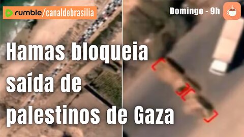 Hamas proibe saída de palestinos de Gaza