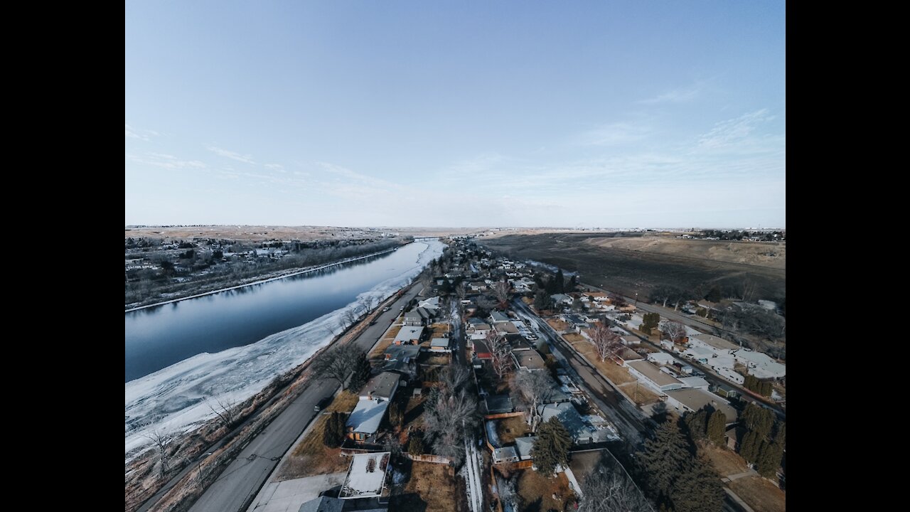 DRONE SHOT OF MY CITY