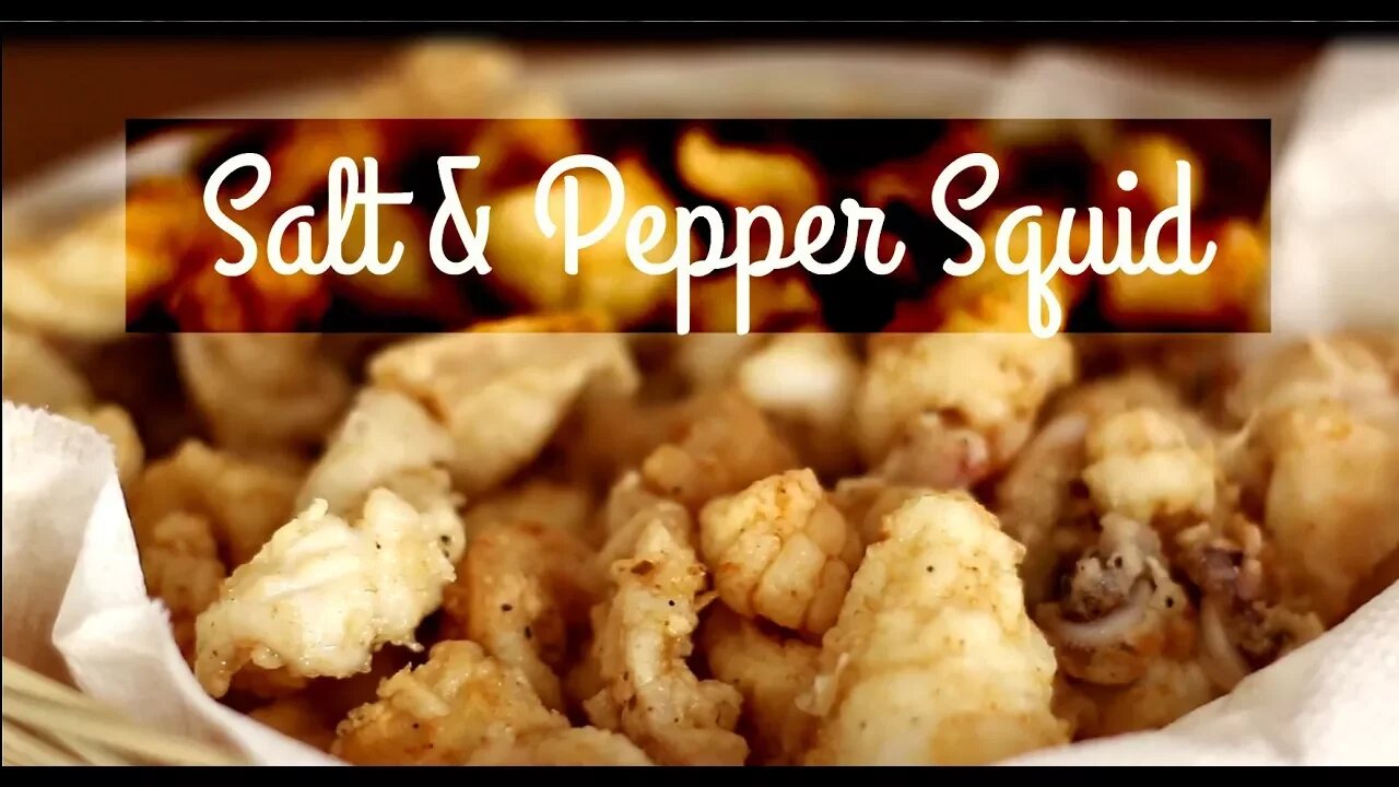 Salt and Pepper Squid Recipe 🦑 How to Make Salt and Pepper Squid