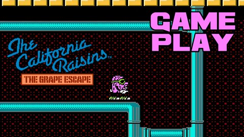 🎮👾🕹 The California Raisins: The Grape Escape - Nintendo NES Gameplay 🕹👾🎮 😎Benjamillion