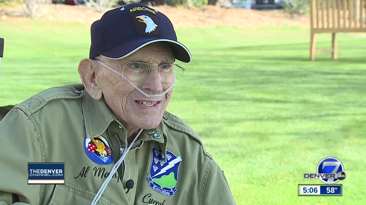 WWII Band of Brothers veteran makes visit to Englewood