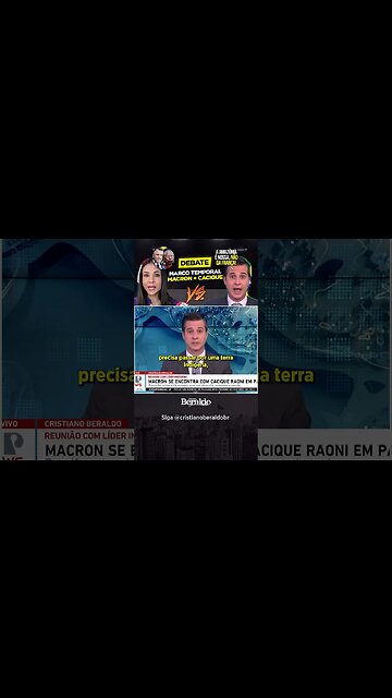 🥊Debate: Marco Temporal - Macron + Cacique | Amanda Klein Vs Cristiano Beraldo