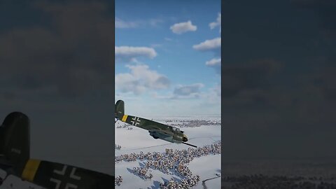 Hs 129 B-3 Takes Out M10 WOLVERINE!(Check Out the FULLSCREEN Version on my CHANNEL)