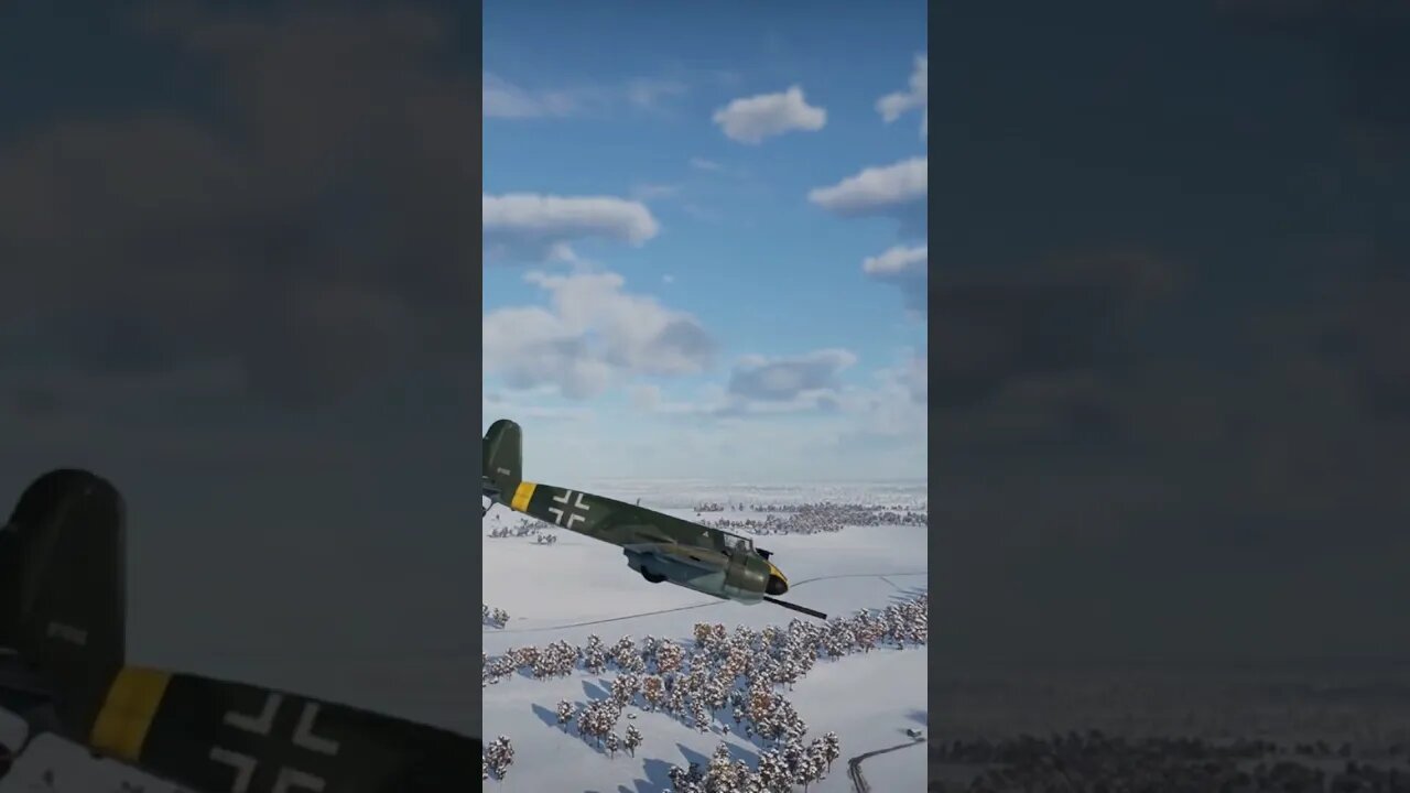 Hs 129 B-3 Takes Out M10 WOLVERINE!(Check Out the FULLSCREEN Version on my CHANNEL)