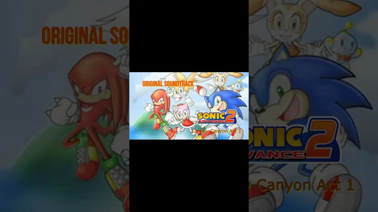 Sonic Advance 2 OSTs: 🎵 Ritmos Incríveis do Ouriço Veloz-#12 #shorts