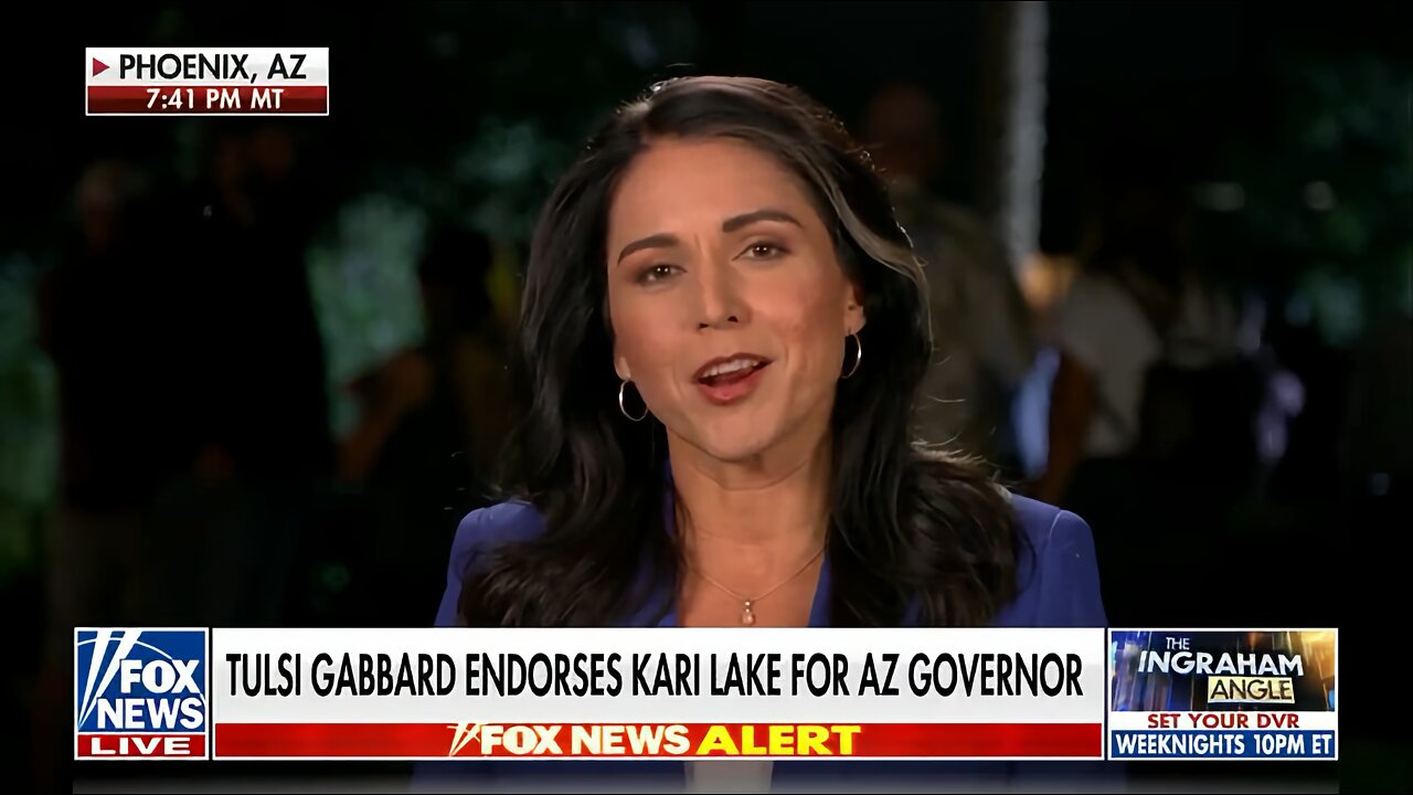 Tulsi Gabbard on Endorsing Kari Lake: ‘her accountability is to the people of Arizona’