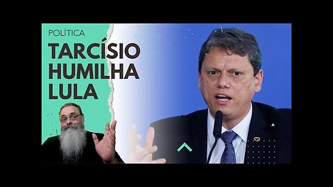 TARCÍSIO dá XEQUE-MATE em LULA e OBRIGA ADVERSÁRIO a mudar POSIÇÃO sobre TUNEL SANTOS-GUARUJÁ