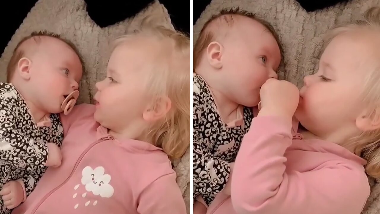 Precious Little Sisters Share An Unbreakable Bond