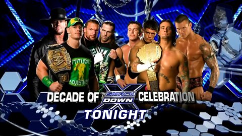 John Cena, DX & The Undertaker vs Legacy & CM Punk SmackDown! 10/2/2009 Highlights