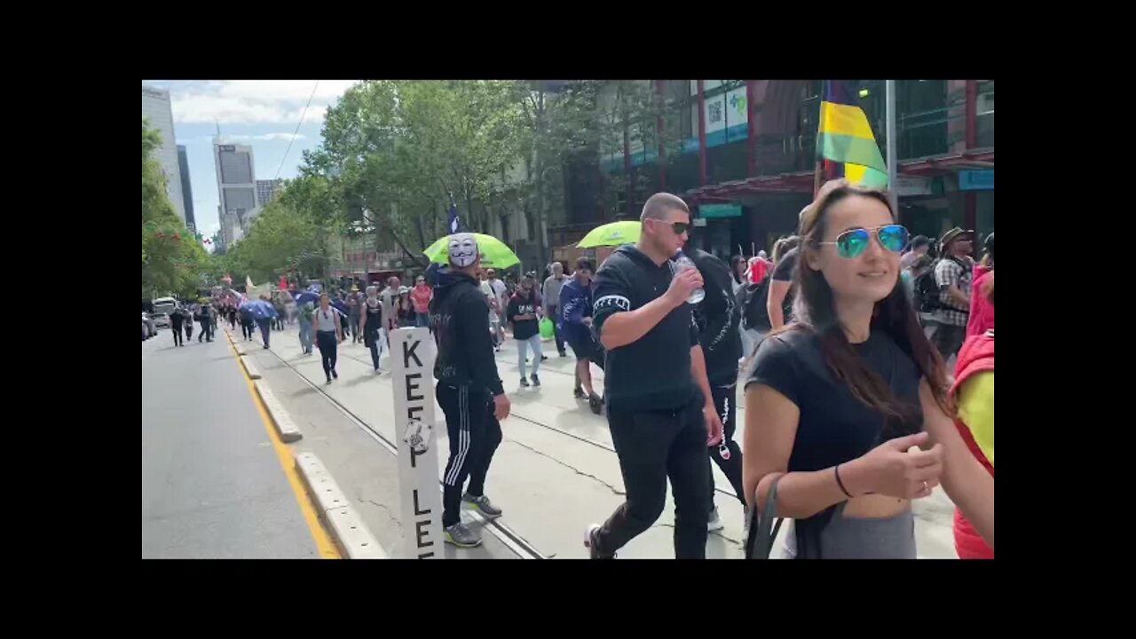 WE WILL NOT COMPLY | Speech Walking Back From Vic Parliament House