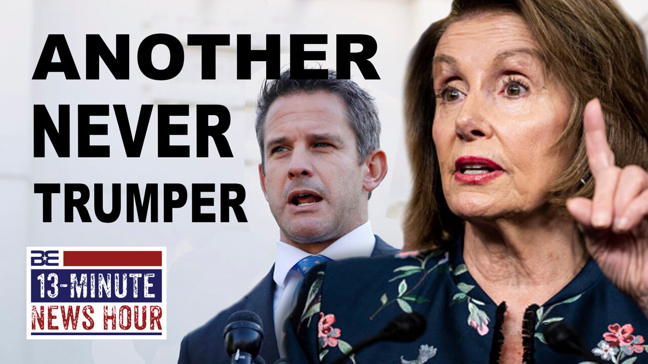 Pelosi adds 'Never-Trump' Adam Kinzinger to Capitol Riot Committee | Bobby Eberle | Ep. 385