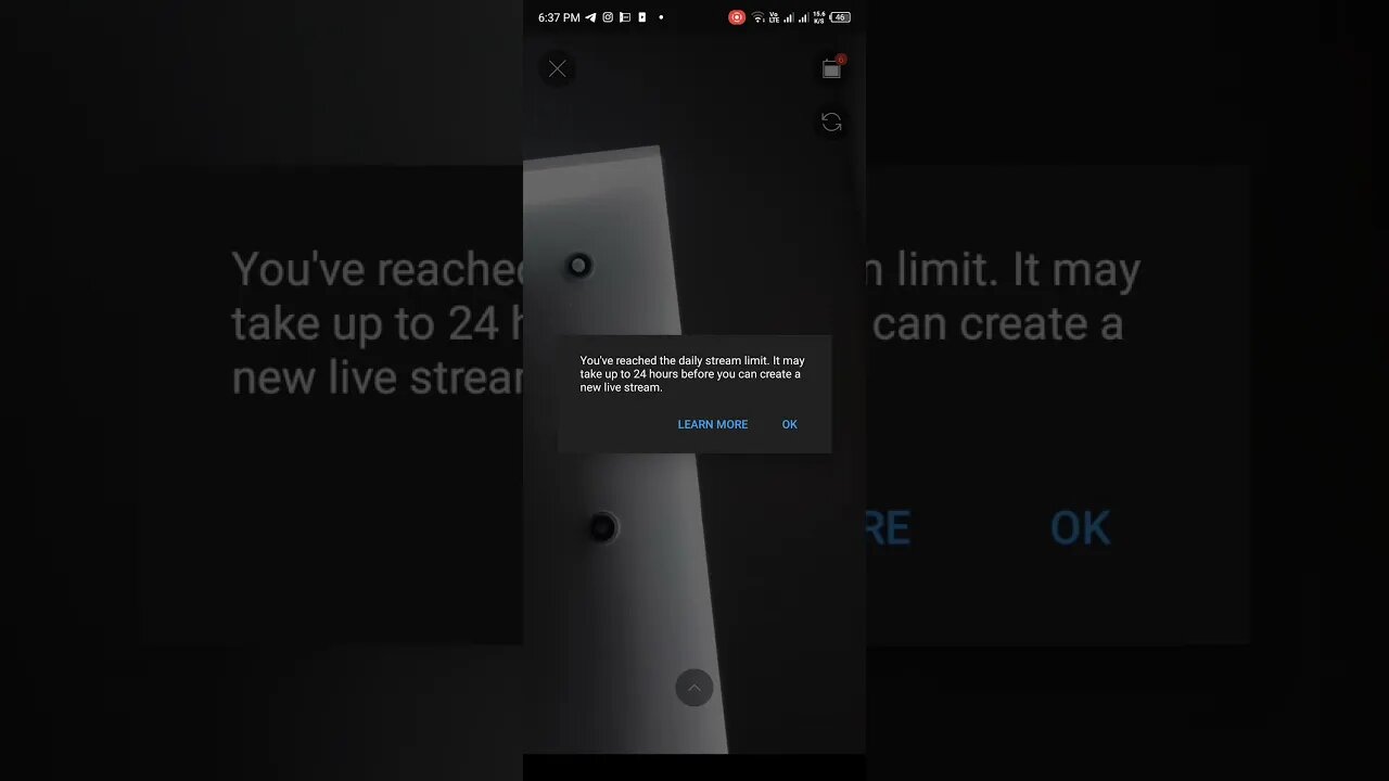 Youtube live stream limit everyday go go 10000 upload