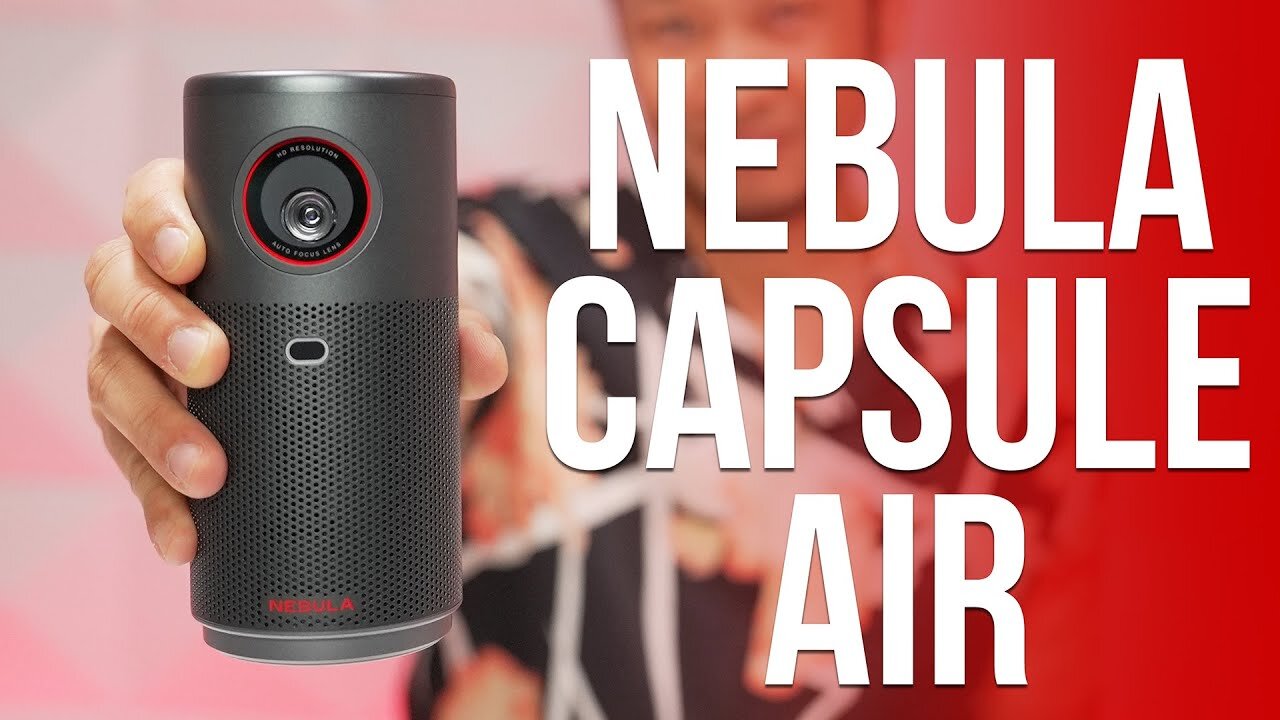 Anker NEBULA Capsule Air- A Soda Can Size Projector!