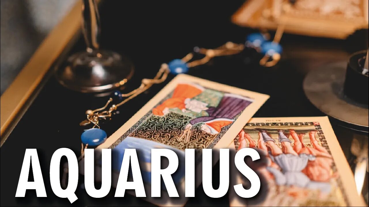 AQUARIUS♒ A Secret! Wait Until You Find Out About This Aquarius!💗