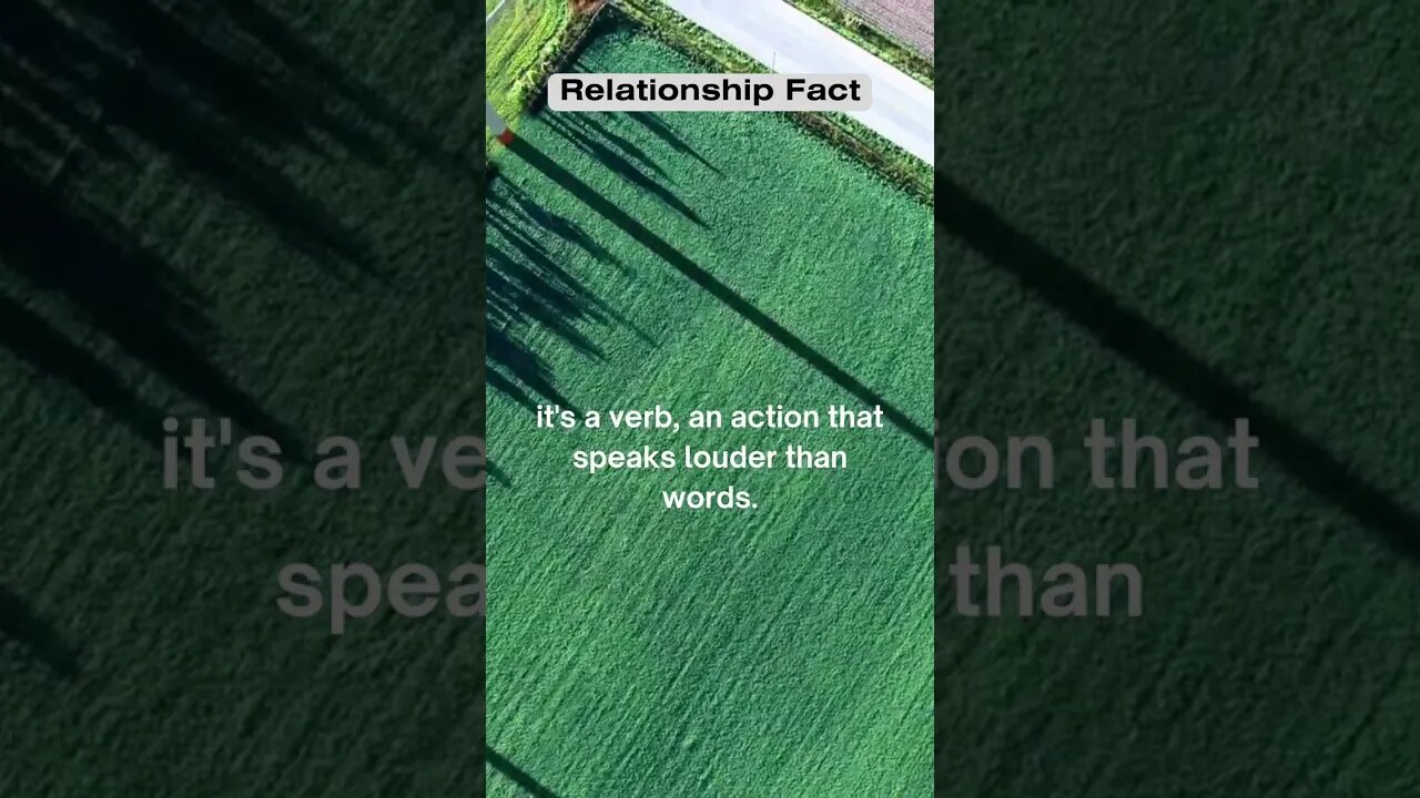 Love is not just a word #shorts #facts #relationshipfacts