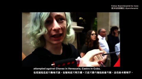 Communist Among The Rioters in Protests against Death of George Floyd 抗议美国非裔男子之死队伍中的共产主义分子