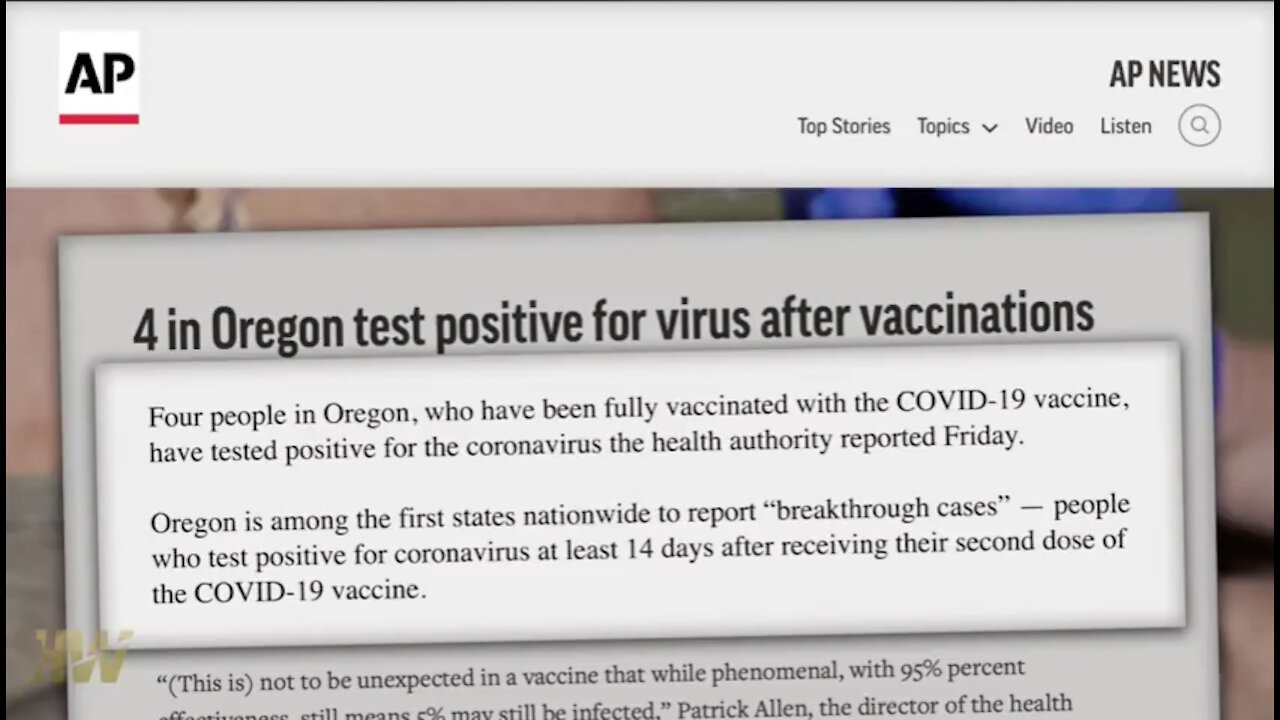 YOU CATCH COVID-19 AFTER GETTING THE VACCINE?