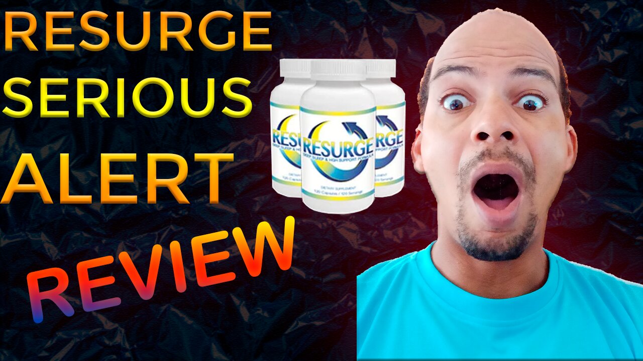 Resurge Review THE TRUTH about Weight Loss Supplement Resurge Does Resurge Work?